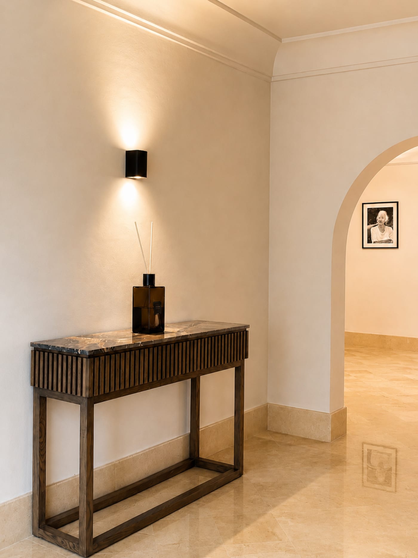 Console et couloir
