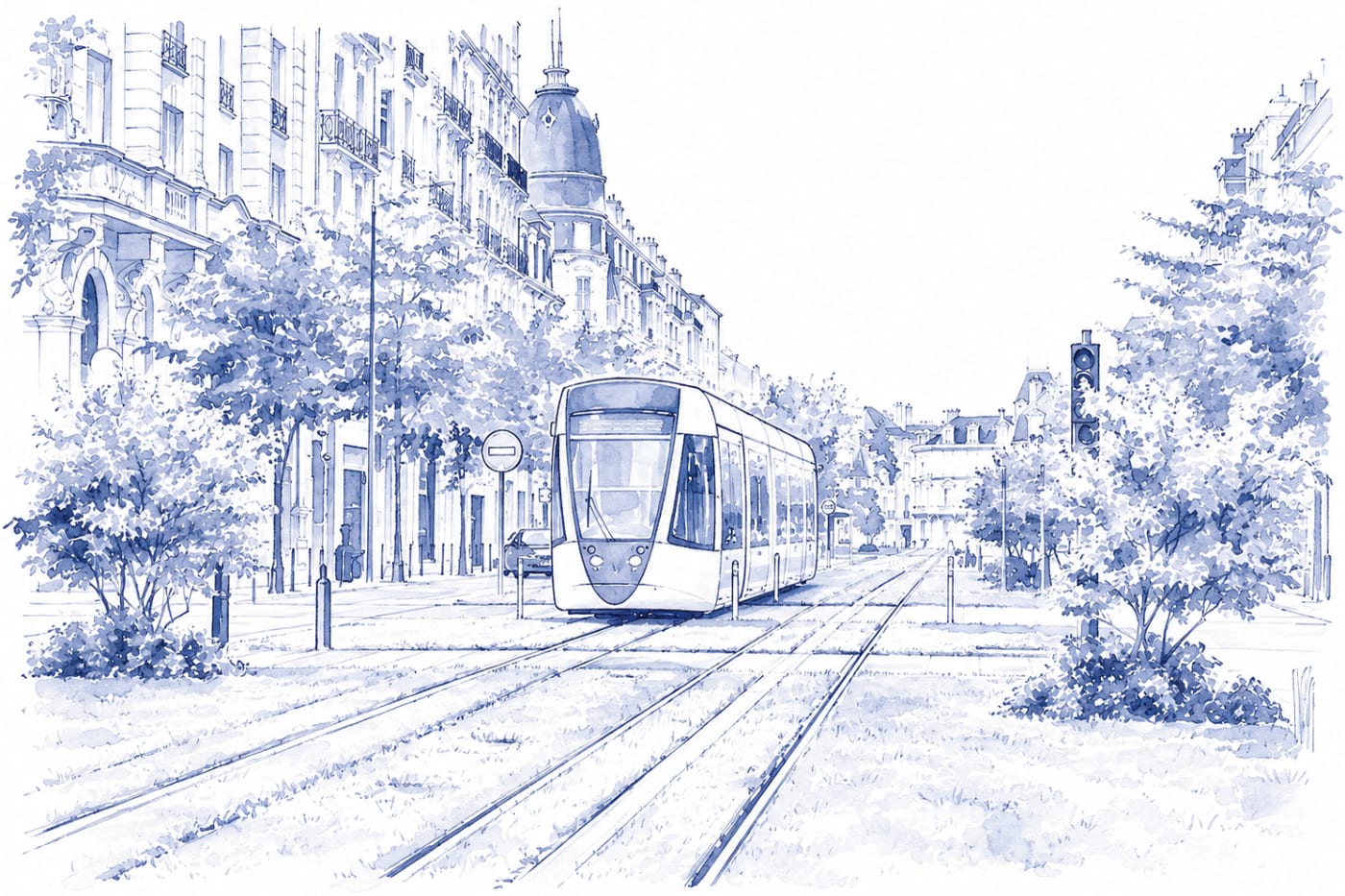 Paris, illustration
