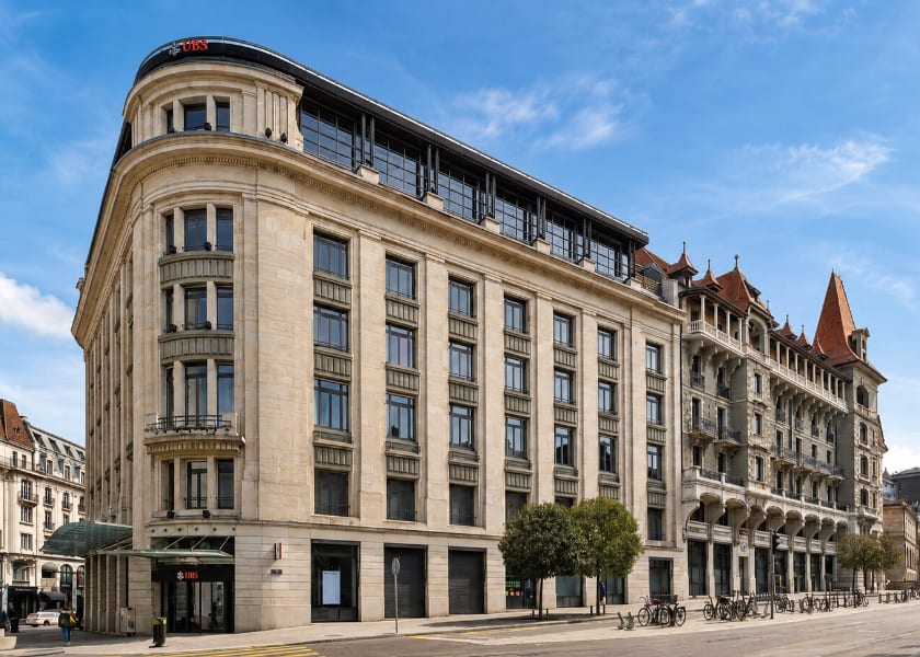 Bureau de Genève, rue de la Corraterie